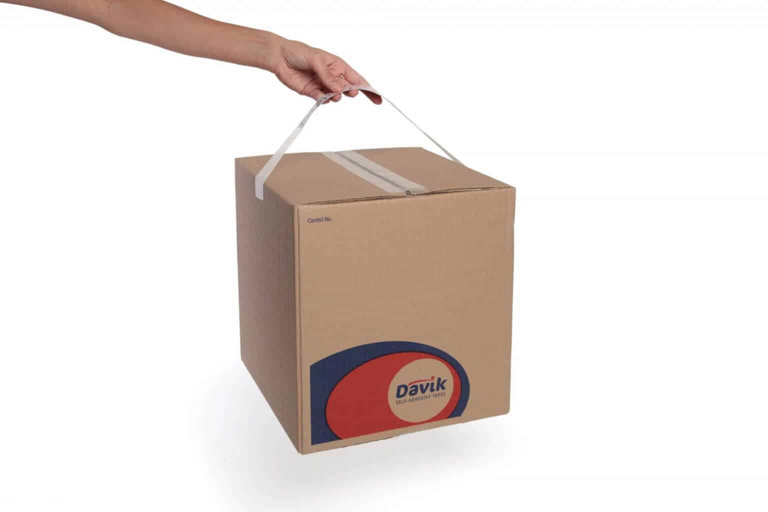 How Davik’s Carry Handle Tape a Part of your Product Package