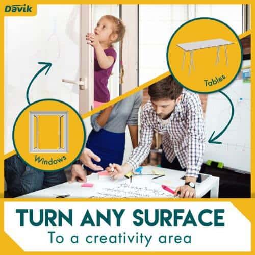 removable whiteboard sticker